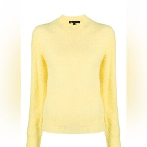 Maje Yellow Crew Neck Sweater „Jaune” New with tags Size 1 XS or S